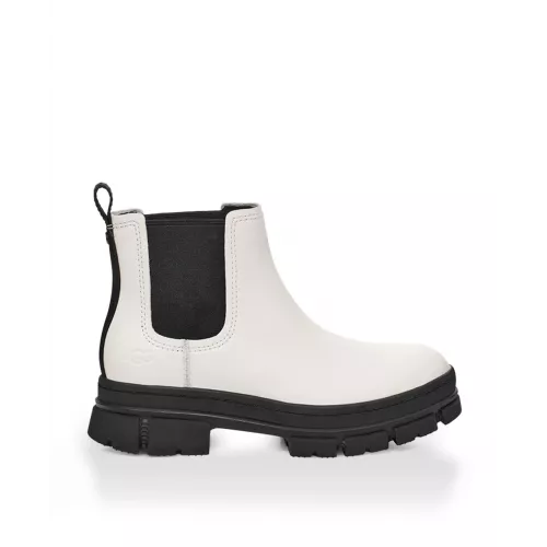 Ashton Chelsea Leather-White